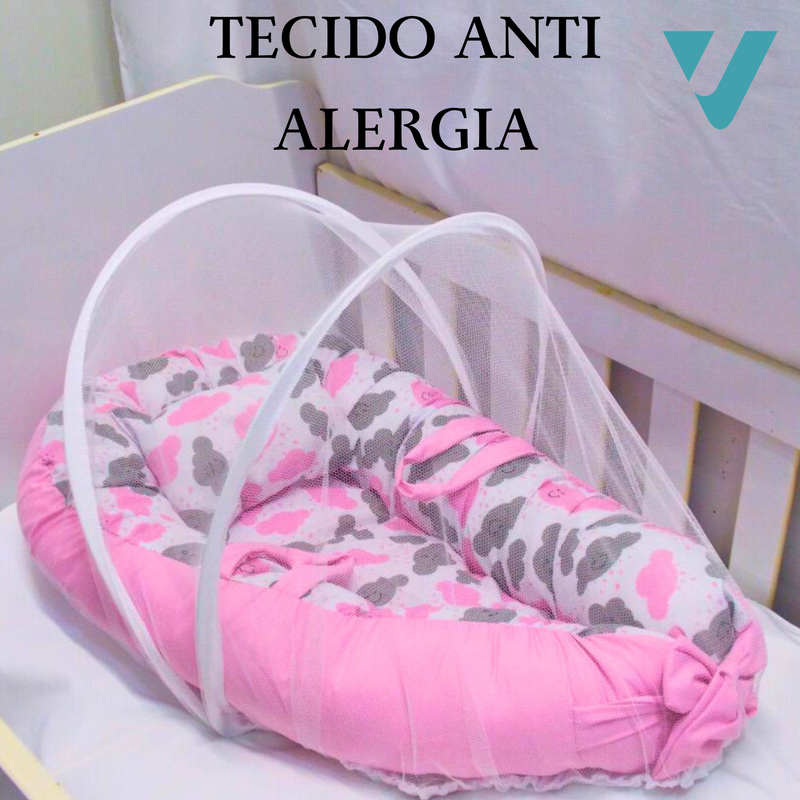 COMPRE UM NINHO PARA BEBÊ E GANHE UM MOSQUITEIRO - NINHO VASBABY!